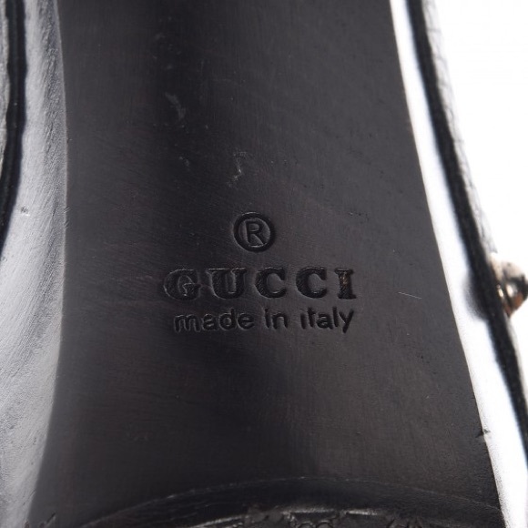 BRAND NEW GUCCI-Cellarius Soft Calfskin Icon Bit Platform Clog High Heel Slide - Picture 8 of 14